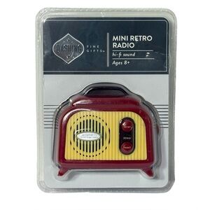 Radio‎ Red Mini Retro FM Auto-Scan Pull-Up Antenna New Dashing Fine Gifts